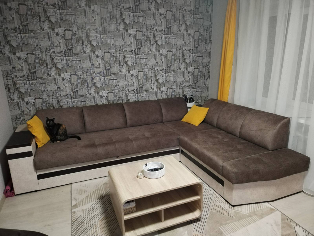 Угловой диван Престиж Пуф №80